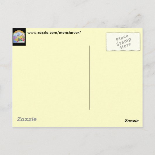 Camogli Fish Postkarte (Rückseite)