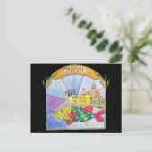 Camogli Fish Postkarte (Stehend Vorderseite)