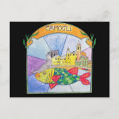 Camogli Fish Postkarte (Vorderseite)