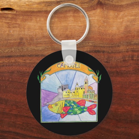 Camogli Fish Schlüsselanhänger (Vorderseite)