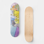 Camogli Fish Skateboard (Vorderseite)