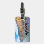 Camogli Gepäckanhänger (Vorderseite vertikal)