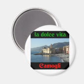 Camogli Italien Magnet (Vorderseite/Rückseite)