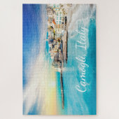 Camogli Italien Malerei Portofino Genua Ligurien Puzzle (Vertikal)