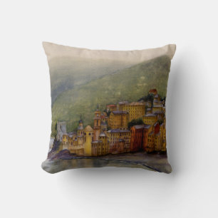 Camogli, Italien, Pillow Kissen