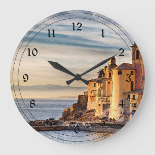 Camogli, Italy Große Wanduhr