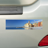 Camogli, Küste und Kirche Autoaufkleber (Auf Auto)