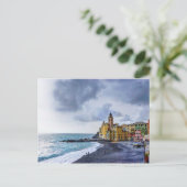 Camogli Postcard #2 Postkarte (Stehend Vorderseite)