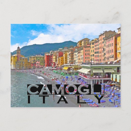 Camogli Postkarte (Vorderseite)