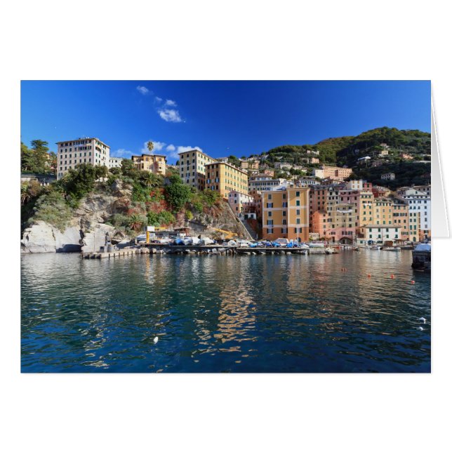 Camogli vom Meer (Vorderseite (Horizontal))