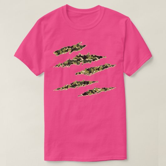 Camoue Pattern Camouflage der US-Marine T-Shirt (Design vorne)