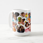 Camouflage 14 Foto Tasse (Vorderseite Links)