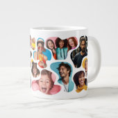 Camouflage 14 Photo Mug Jumbo-Tasse (Vorderseite Rechts)