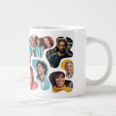 Camouflage 14 Photo Mug Jumbo-Tasse (Rechts)