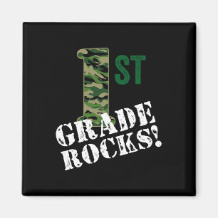 Camouflage 1. Klasse Rocks erster Klasse zurück zu Magnet