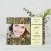 Camouflage 2014 Abschluss Einladung (Stehend Vorderseite)