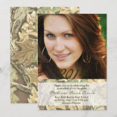 Camouflage 2014 Abschluss Einladung (Vorne/Hinten)