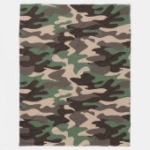 Camouflage 2 60x80 Fleece Blanket (Vorderseite)
