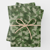 Camouflage 2 geschenkpapier set (Beispiel)