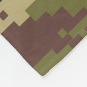 Camouflage 3 60x80 Fleece Blanket (Ecke)