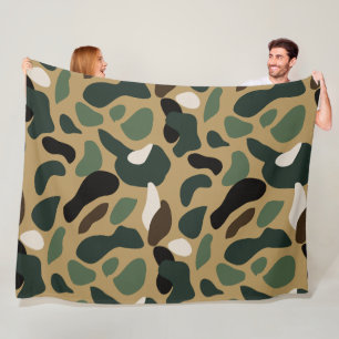 Camouflage 7 60x80 Fleece Blanket