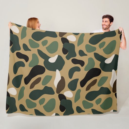 Camouflage 7 60x80 Fleece Blanket (Beispiel)