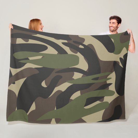 Camouflage 8 60x80 Fleece Blanket (Beispiel)