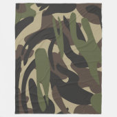 Camouflage 8 60x80 Fleece Blanket (Vorderseite)