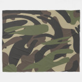 Camouflage 8 60x80 Fleece Blanket (Vorderseite (Horizontal))
