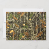 Camouflage Abschluss Personalisiert Ankündigung (Rückseite)