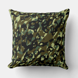 Camouflage Abstrakt 2 Kissen