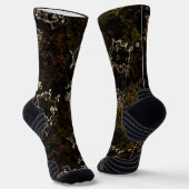 CAMOUFLAGE ABSTRAKT 6 SOCKEN (Gewinkelt)