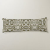 Camouflage Abstrakt Grauweinkrebs Seitenschläferkissen (Rückseite)