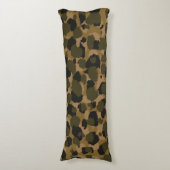 Camouflage Abstrakt Seitenschläferkissen (Vorderseite Vertikal)