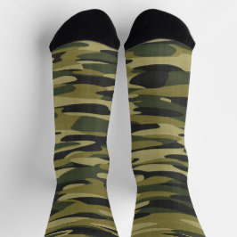 Camouflage abstrakt socken