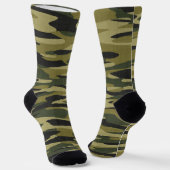 Camouflage abstrakt socken (Gewinkelt)