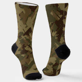 Camouflage abstrakt socken