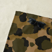 Camouflage Abstrakt Strandtuch (Beispiel)