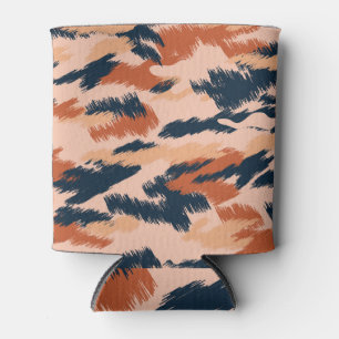 Camouflage Abstrakt: Vintages Nahtloses Tapete. Dosenkühler