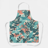 Camouflage Abstrakte Blätter Schürze (Vorderseite)