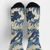 Camouflage Abstrakte Blätter Socken (Oben)