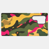 Camouflage Abstrakter Fall Samsung Galaxy Hülle (Rückseite (Horizontal))