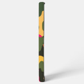 Camouflage Abstrakter Fall Samsung Galaxy Hülle (Linke Seite)