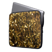 Camouflage Abstraktes Muster Laptopschutzhülle (Vorderseite Links)
