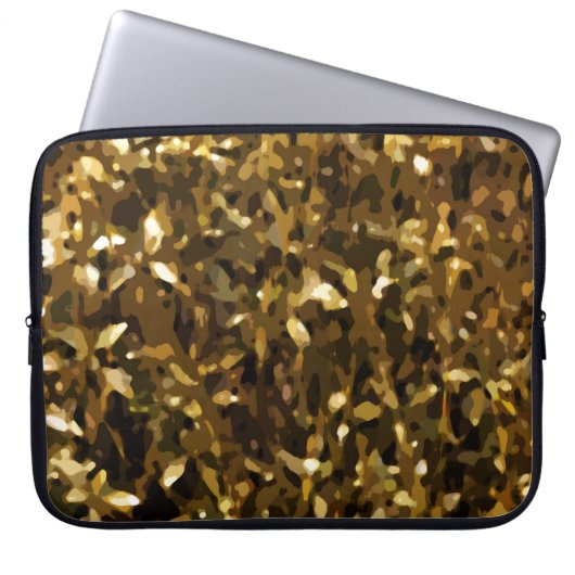 Camouflage Abstraktes Muster Laptopschutzhülle (Vorderseite)