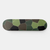 Camouflage Abstraktes Muster Skateboard (Horizontal)