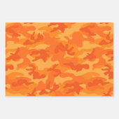 Camouflage Adventure Pink Yellow Blue Orange Fun Geschenkpapier Set (Vorderseite 3)