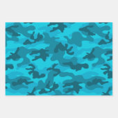Camouflage Adventure Pink Yellow Blue Orange Fun Geschenkpapier Set (Vorderseite 2)