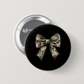 Camouflage Alte Camouflage Bow Camouflage Coquette Button (Vorne & Hinten)