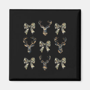 Camouflage Alte Camouflage Bow Camouflage Coquette Magnet